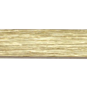 Berlin M51 35 x 35 mm   Wood Poles for Wave Curtains Textured Gold