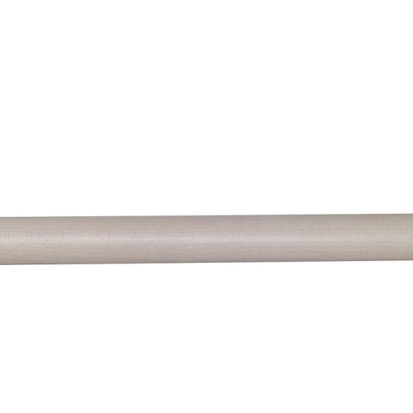 Kouvola 35 mm  Wood Poles for Wave Curtains  Ivory