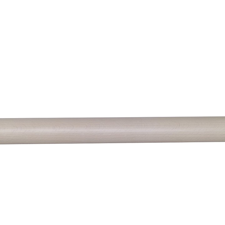 Kouvola 35 mm  Wood Poles for Wave Curtains  Ivory