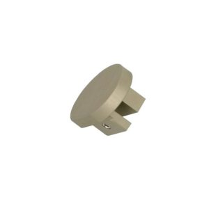 Now M51 28 mm Aluminum Poles for Wave Curtains End Cap