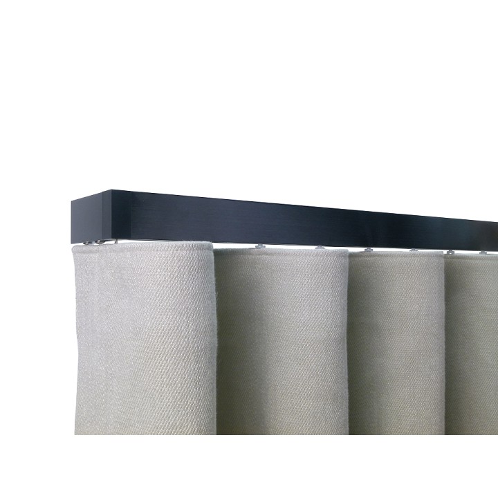 Now_M51_40_x_18_mm_Aluminum_Poles_End_Return_Black_for_Wave_Curtains_Zoffany_Quartz_Twill_ZATM332451