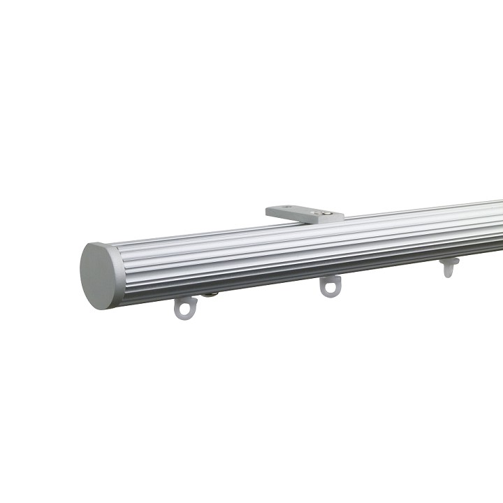 Now M52 28 mm Aluminum Poles Set Ceiling Bracket for 6cm Wave Curtains Natural