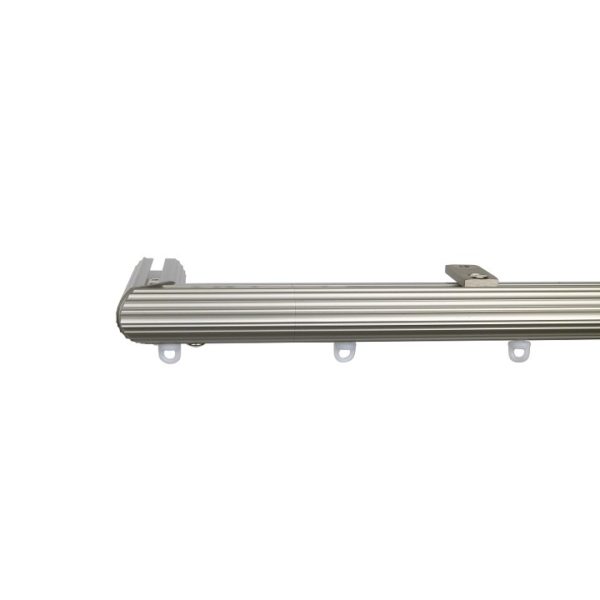 Now M52 28 mm Aluminum Poles Set Ceiling Bracket for 6cm Wave Curtains Champagne