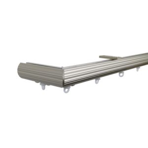 Now M52 28 mm Aluminum Poles Set Ceiling Bracket for 6cm Wave Curtains Champagne