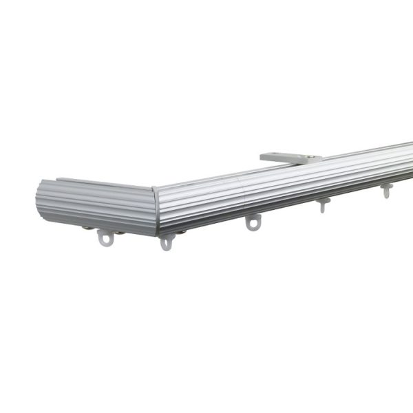 Now M52 28 mm Aluminum Poles Set Ceiling Bracket for 6cm Wave Curtains Natural