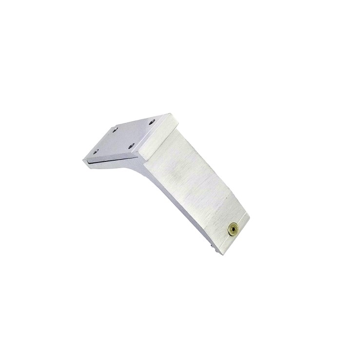 Icon M52 40 x 25 mm Aluminum Wood Facial Poles for Wave Curtains Single bracket