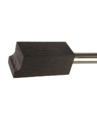 Zen 20mm Okamoto Finial, White Oak, Dark Oil, 80x38x38mm