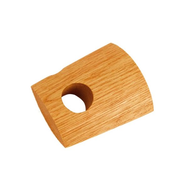28mm Bracket, White Oak, Natural Oil, Brushed,70mm to wall