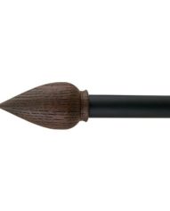 Zen 28 mm Bud Finial, White Oak