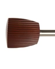 Zen 20mm Okra Finial, Beech, Dark Oak, 65x82x34mm