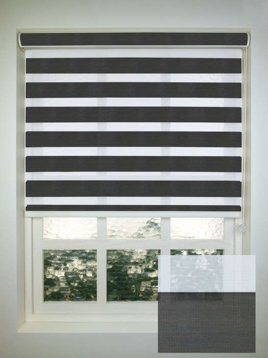 Elementi Equus Chocolate Blackout Vision Blind