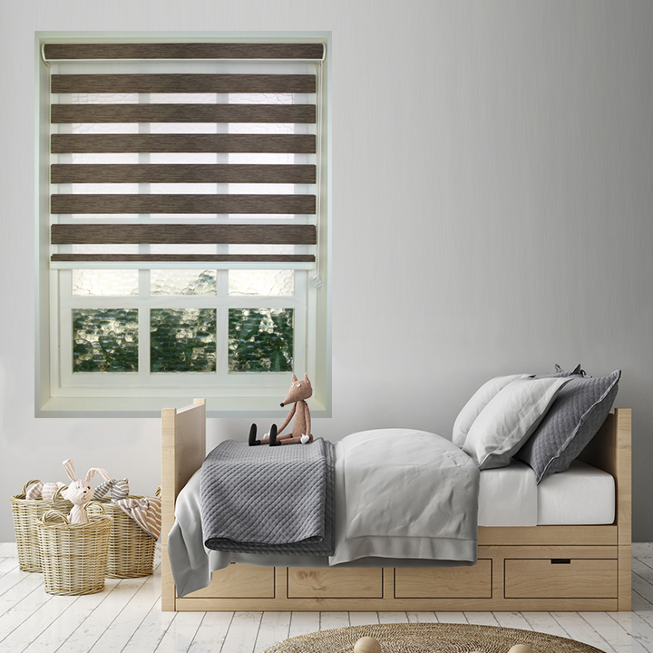 Elementi Equus Teak Blackout Vision Blind