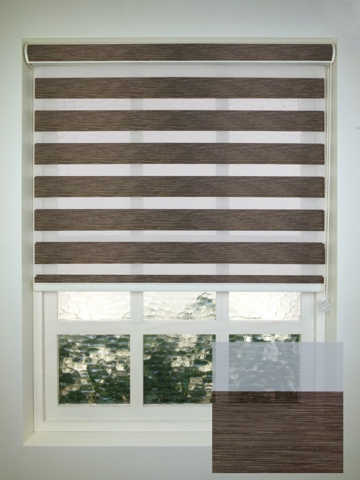 Elementi Equus Teak Blackout Vision Blind