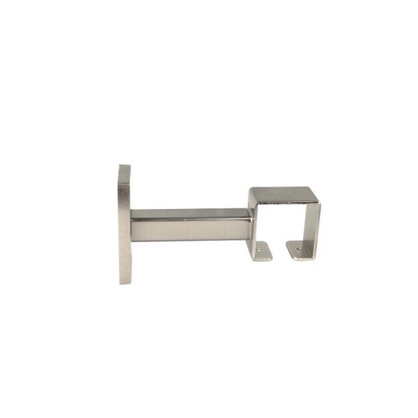 Kouvola 35 x 35 mm Wood Poles for Wave Curtains Single Bracket 100 mm to wall