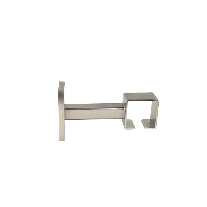 Kouvola 35 x 35 mm Wood Poles for Wave Curtains Single Bracket 100 mm to wall