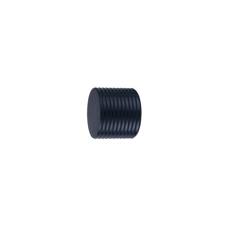 Oslo M81 28 mm Aluminum Poles for Wave Curtains Finial Cylinder