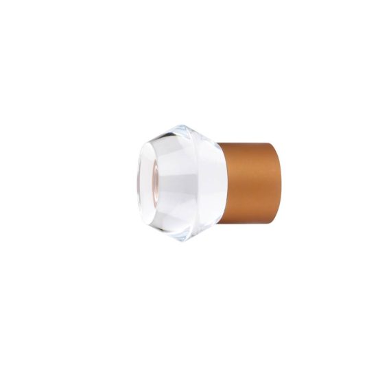 Verona M83 30 mm Acrylic Poles Finial Geometric