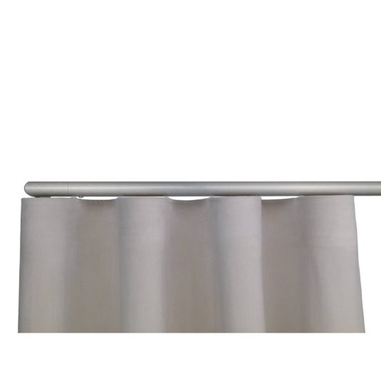 Helsinki M51 28 mm Aluminum Pole Set Single Bracket for 6 cm Wave Curtains Champagne