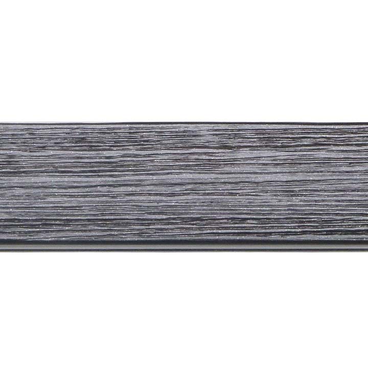 Berlin M51 35 x 35 mm Wood Poles for Wave Curtains Textured Jat Black