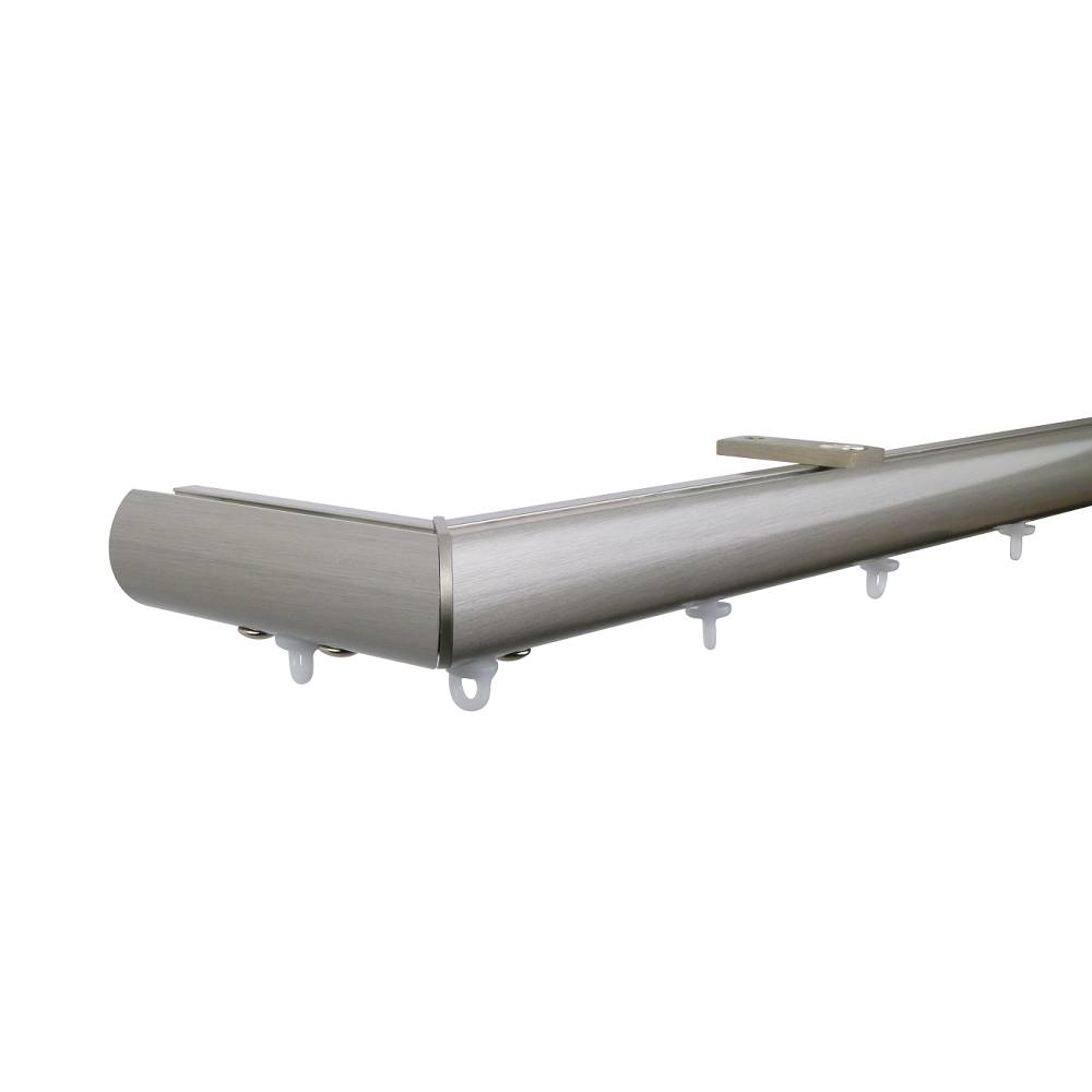 Helsinki M51 28 mm Aluminum Pole Set Ceiling Bracket for 6 cm Wave Curtains Champagne 1 Helsinki M51 28 mm Aluminum Pole Set Ceiling Bracket for 6 cm Wave Curtains Champagne