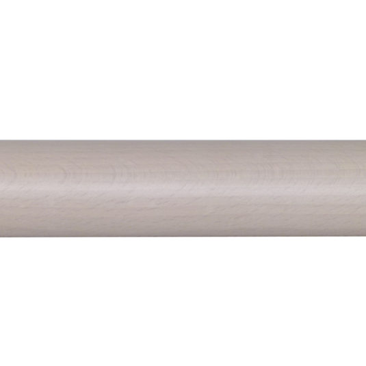 Provence M52 35 mm  Wood Poles for Wave Curtains  Ivory