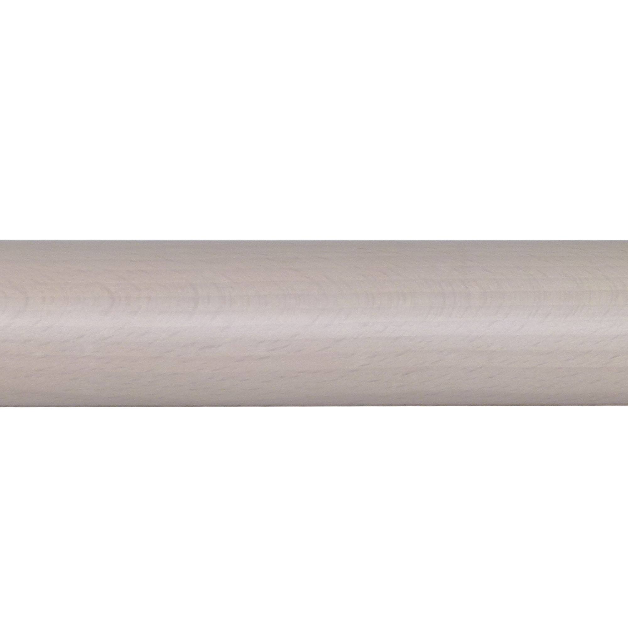 Provence M52 35 mm Wood Poles for Wave Curtains Ivory