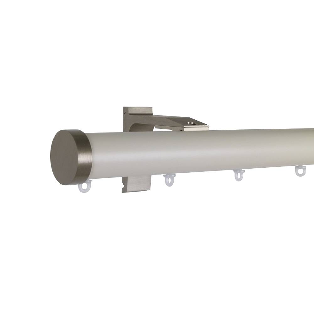 Provence M71 35 mm Wood Pole Set for 8 cm Wave Curtains Champagne 1 Provence M71 35 mm Wood Pole Set for 8 cm Wave Curtains Champagne