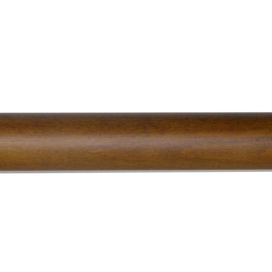 Reims M81 35 mm Beech Wood Poles for Wave Curtains  Dark Oak