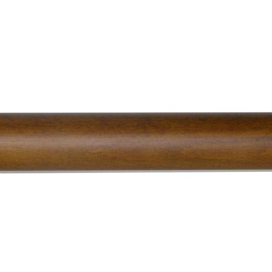 Reims M81 35 mm Beech Wood Poles for Wave Curtains Dark Oak