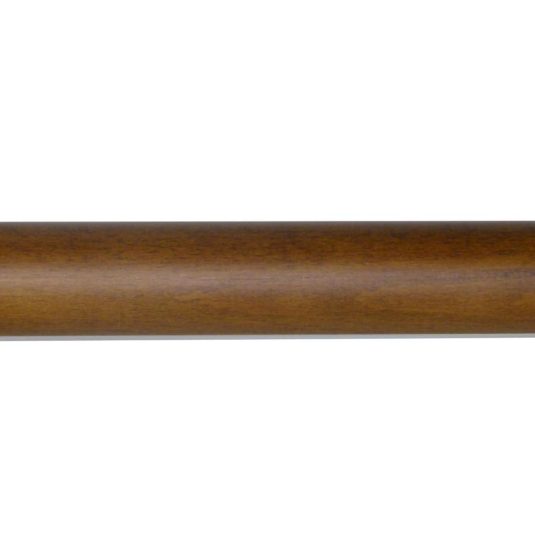 Reims M81 35 mm Beech Wood Poles for Wave Curtains Dark Oak