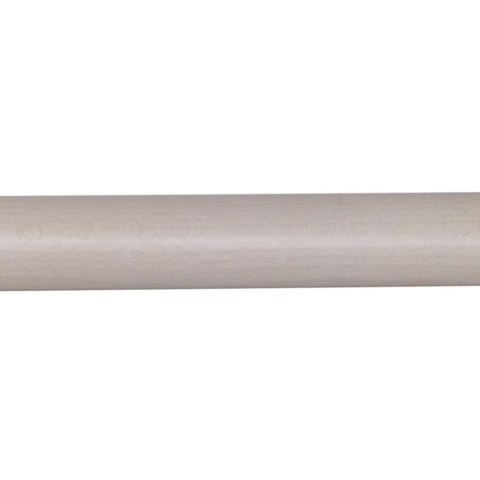 Reims M81 35 mm Beech Wood Poles for Wave Curtains  Ivory
