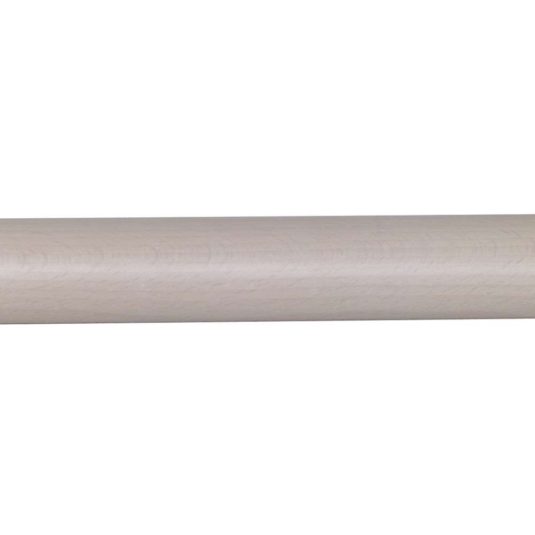 Reims M81 35 mm Beech Wood Poles for Wave Curtains Ivory