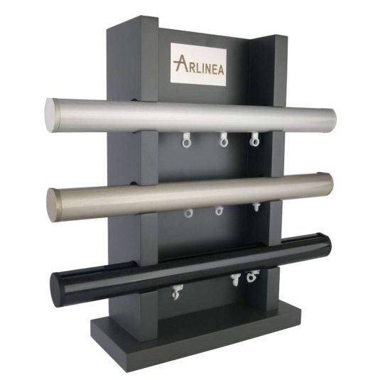 Helsinki M51 35 mm Aluminum Poles for Wave Curatins Display Board