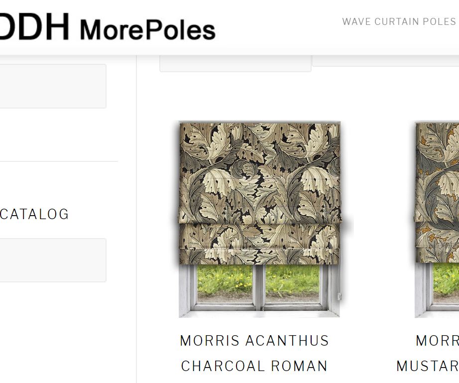 MorePoles - Roman Blind