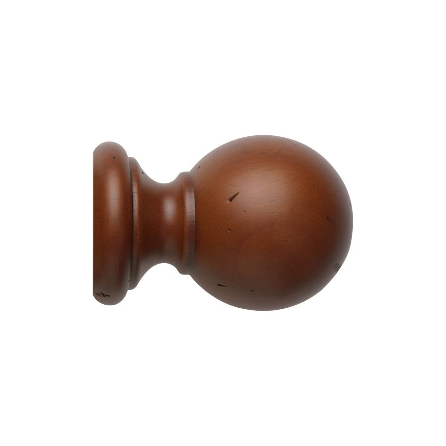 Vintage 50 mm Finial Ball Loose Cherry